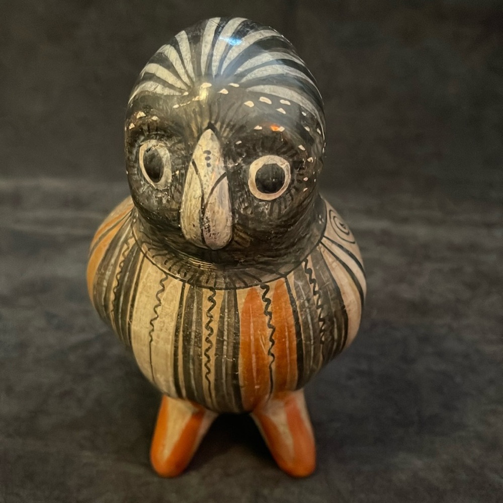 Vintage Tonala Mexican Pottery Art